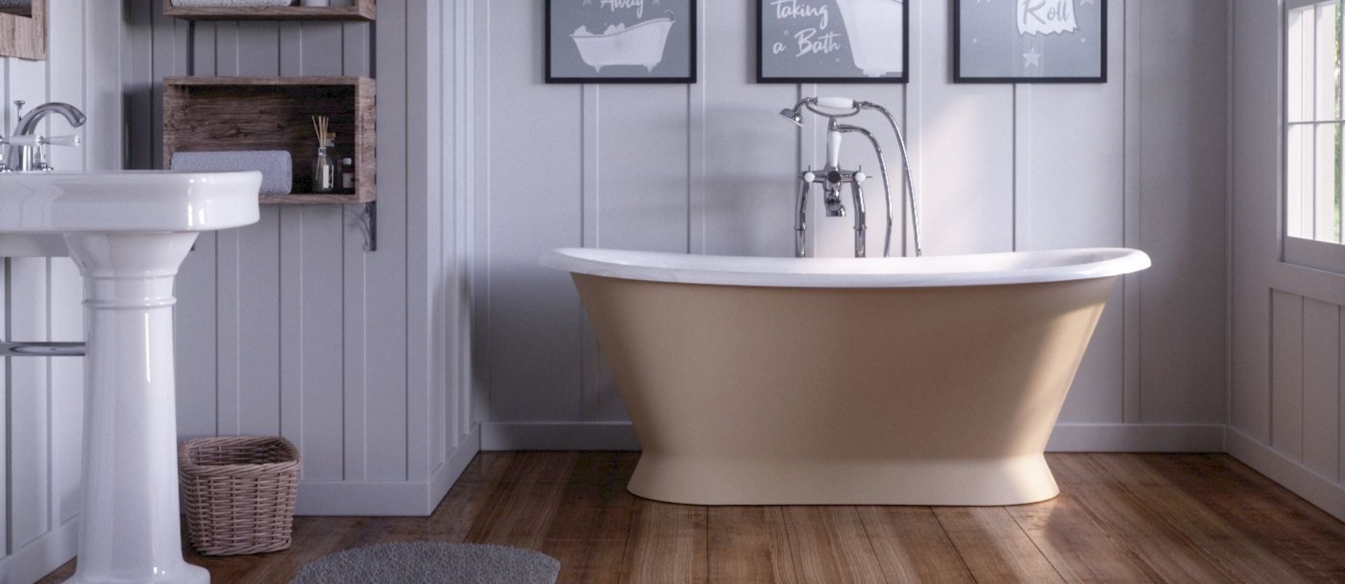 chaucer-cast-iron-bath-farrow-ball-london-stone